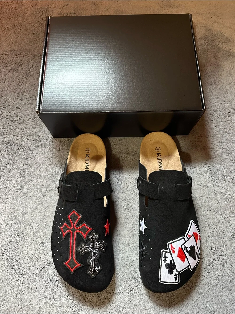 Custom Card & Cross Patch Clogs